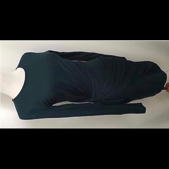 🎄ZARA GREEN KNOTTED CASUAL DRESS🎄 - Picture 7 of 7